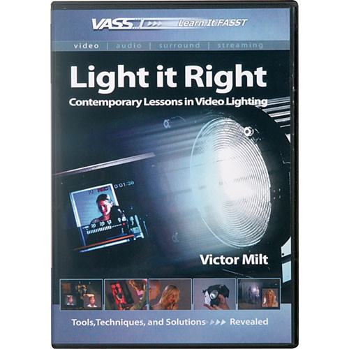Books Dvd Light It Right Contemporary Lessons In Video Lighting By Victor Milt Books Dvd Light It Right Contemporary Lessons In Video Lighting By Victor Milt