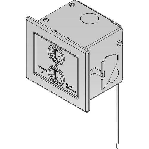 Chief Px2w Power Outlet Conditioner Px2w B H Photo Video