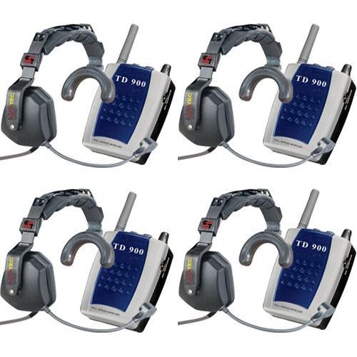 4 person headset system