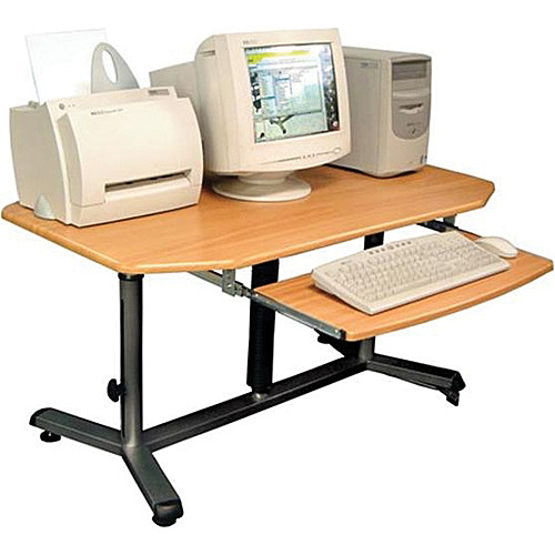 Luxor Hydraulic Adjustable Height Computer Workstation Lact2030