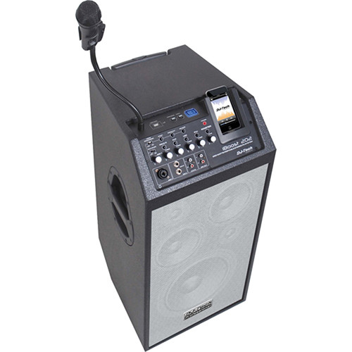 dj tech portable pa system
