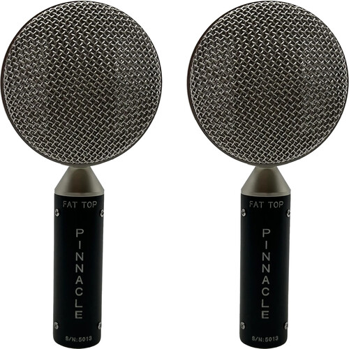 Cascade Microphones FAT HEAD Blumlein Stereo Pair Black//Silver