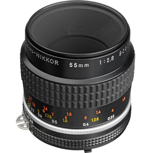 Nikon Micro Nikkor 55mm F 2 8 Lens 1442 B H Photo Video