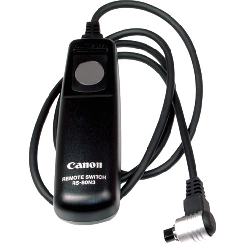 Remote RS-80N3 Shutter Control for Canon EOS 6D Mark II,7D Mark II,1D X EOS R5