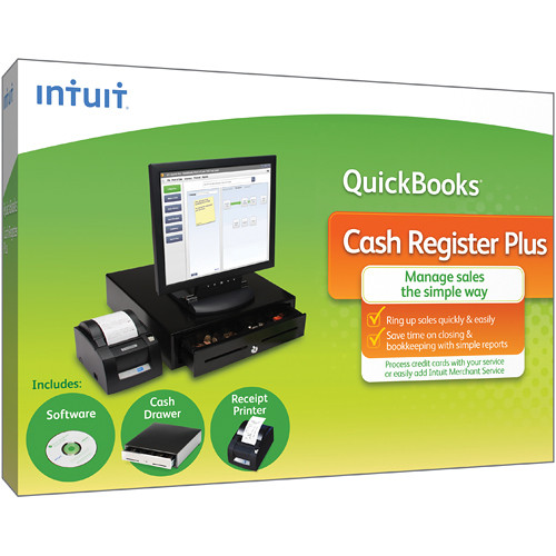 Intuit Quickbooks Cash Register Plus 2011 Software And 413885