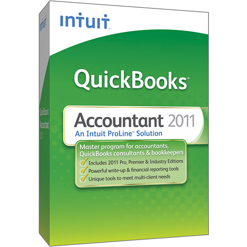 Intuit Quickbooks Accountant 2011 Software - 
