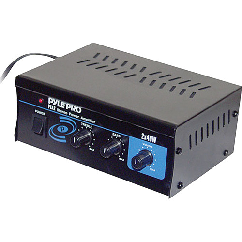 pyle pca2 2x40w stereo amplifier
