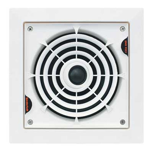 Speakercraft Css6 One Square In Ceiling Speaker Asm85611 B H