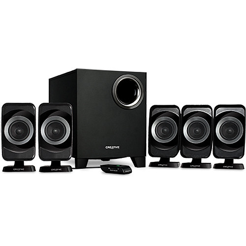 creative labs 5.1 surround sound speakers