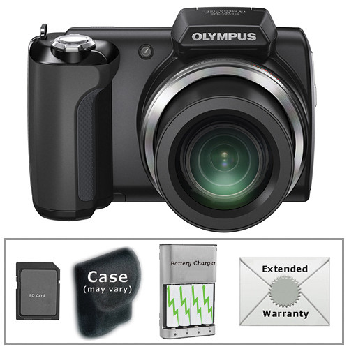 Olympus Sp 610uz Digital Camera With Deluxe Accessory Kit