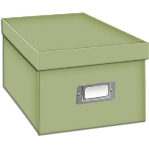 green storage boxes