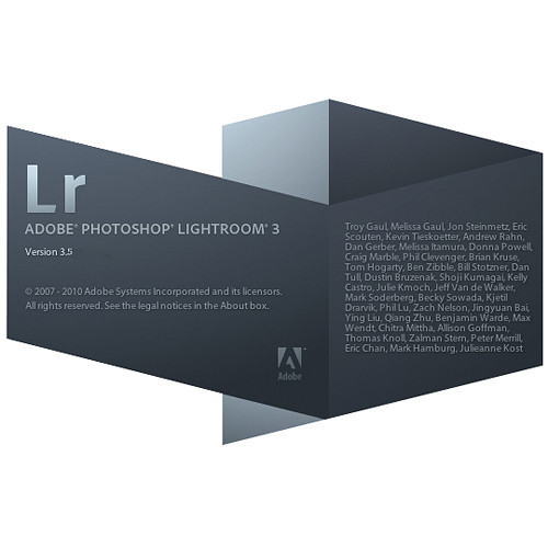 Adobe Photoshop Lightroom 3 For Mac