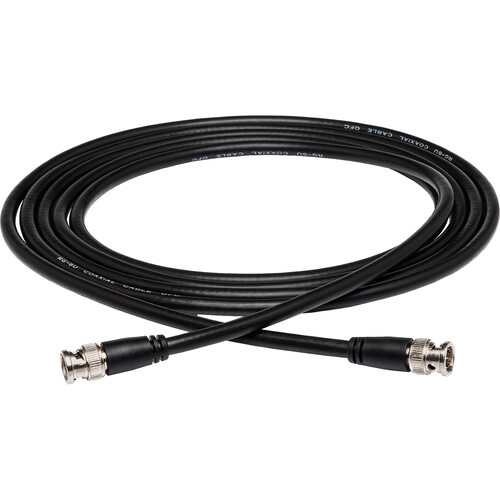 Hosa BNR-106 BNC to RCA 75-Ohm Coax Cable 6 Feet