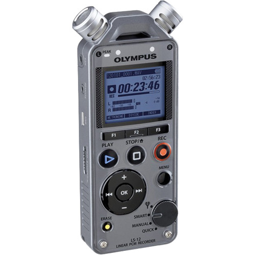 Olympus Ls 12 Linear Pcm Recorder Vtu000 B H Photo Video