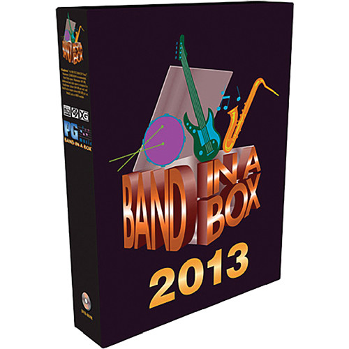 band in a box 2013 realtracks