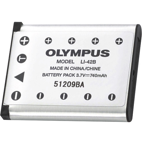 Olympus LI-42B Rechargeable Lithium-ion Battery V620058SU000 B&H