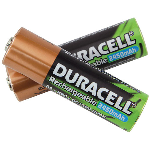 2 rechargeable aa batteries