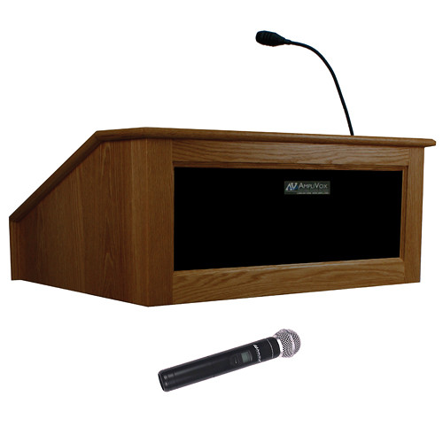 Amplivox Sound Systems Victoria Tabletop Lectern Sw3025 Wt Hh