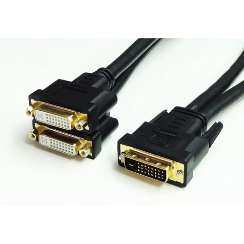 Tera Grand Dual Link Dvi Male To 2 Dvi Female Cable Dvi D Mfx2