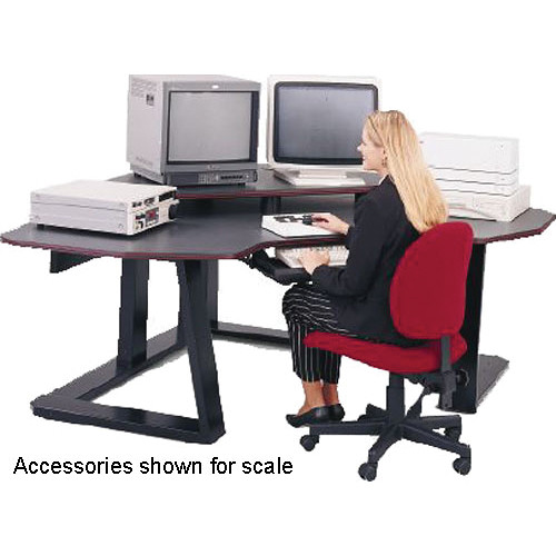 Winsted Digital Corner Workstation Editing Desk E4525 Red