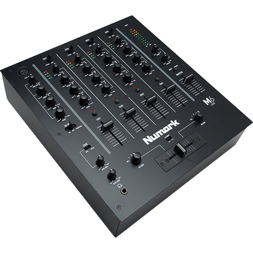 Photo 1 of Numark M6 USB 4-Channel USB DJ Mixer (Black)