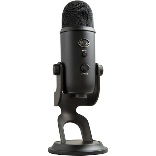 Blue Yeti Usb Microphone Blackout 9 B H Photo Video