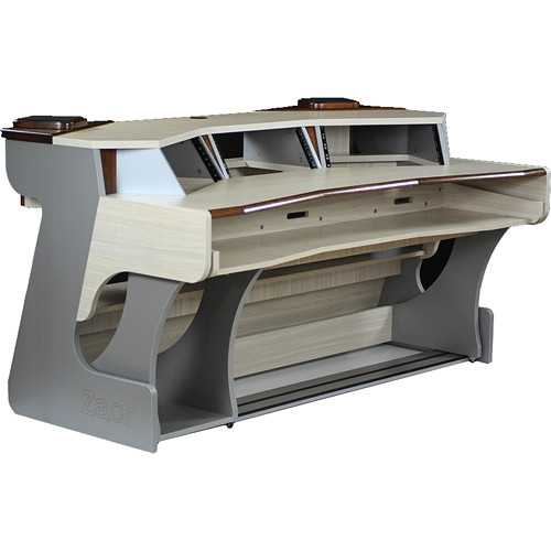 Zaor Miza X2 Studio Desk Titanium Wenge Mz X2 Tit Wen B H