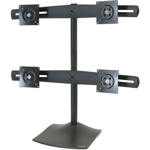 Ergotron Ds100 Quad Monitor Desk Stand Black 33 324 200 B H