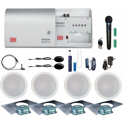Owi Inc Infrared Wireless Microphone System Crs201 Hp Ic54 B H