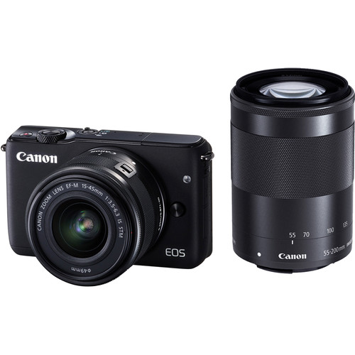 Canon Eos M10 Mirrorless Digital Camera With 15 45mm And