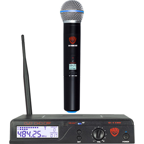 NEW Nady U-1100 HT 100-Channel Wireless Handheld Microphone System