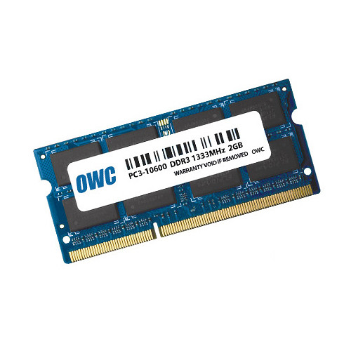 Owc 2gb Ddr3 1333 Mhz So Dimm Memory Module Owc1333ddr3s2gb B H