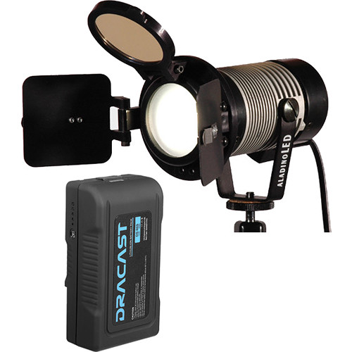 Ianiro Aladino On Camera Led Light With 90wh V Mount Battery Kit Ianiro Aladino On Camera Led Light With 90wh V Mount Battery Kit