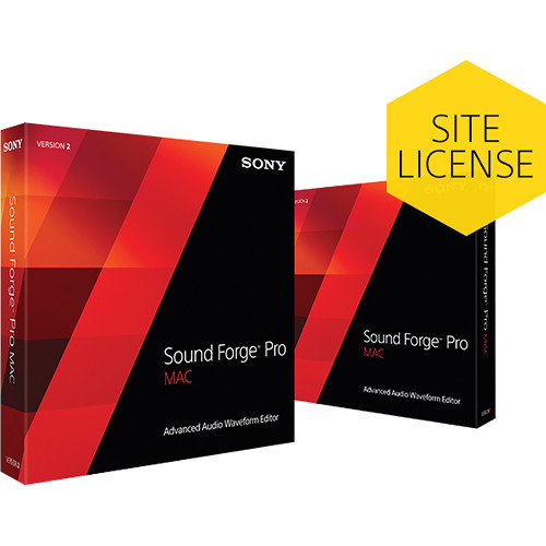 Buy Sony Sound Forge 2 MAC mac