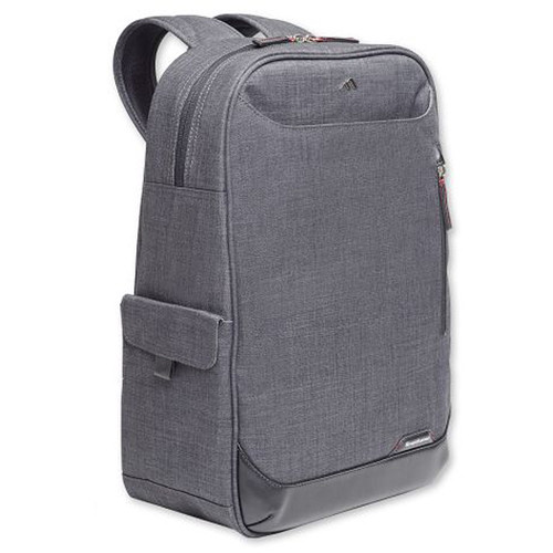 quilted laptop backpack