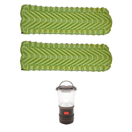 Klymit Two Klymit Static V 2 Sleeping Pads And Lantern Kit B H