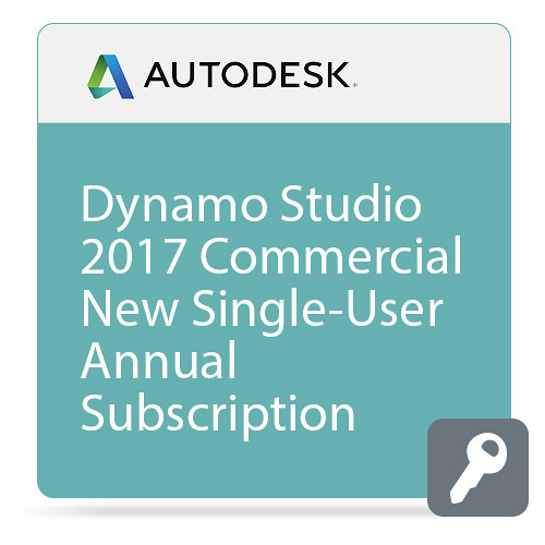 Autodesk Dynamo Studio 17 Commercial New Ai1 Ww7870 T770 Vc