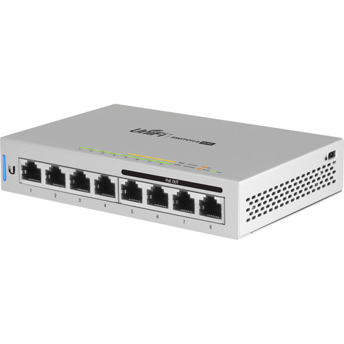 Ubiquiti Networks US-8-60W-5 Pea de 8 puertos Gigabit PoE Switch gestionable (paquete de 5)