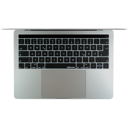 EZQuest Hebrew//English Keyboard Cover for MacBook Pro 13 /& 15 with Touch Bar Late 2016 US//European