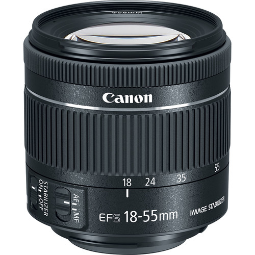 Canon Ef S 18 55mm F 4 5 6 Is Stm Lens 16c002 B H Photo Video