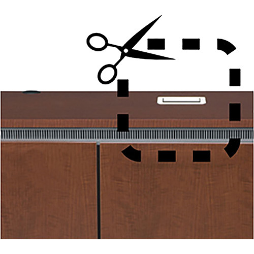 Middle Atlantic Table Box Cutout For Crestron Fliptop Small Center Middle Atlantic Table Box Cutout For Crestron Fliptop Small Center