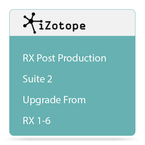 Izotope Rx 6download