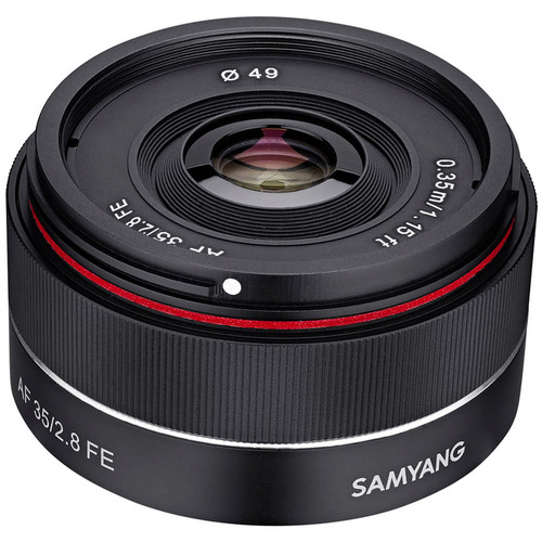 Samyang Af 35mm F 2 8 Fe Lens For Sony E Syio35af E B H Photo