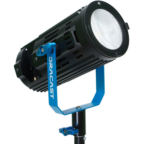 Blue /& Black Dracast DR-DRBRF600B Boltray 600 Bicolor LED Fresnel Light