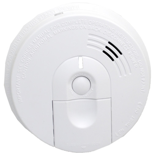Bush Baby (BBWIFISMOKE-S) Stealth HD Wi-Fi Hardwired Smoke Detector with Side-View Camera