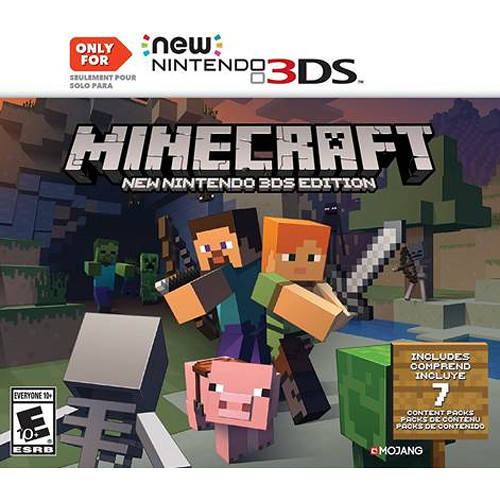 Mojang Minecraft New Nintendo 3ds Edition Nintendo 3ds