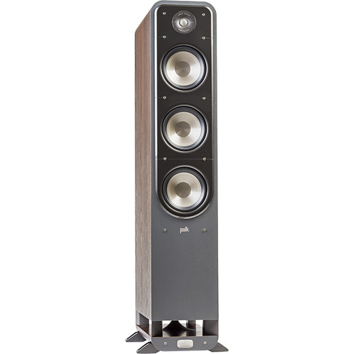 Polk Audio (AM9632) Signature Series S60 Floorstanding Speaker (Classic Brown Walnut, Single)
