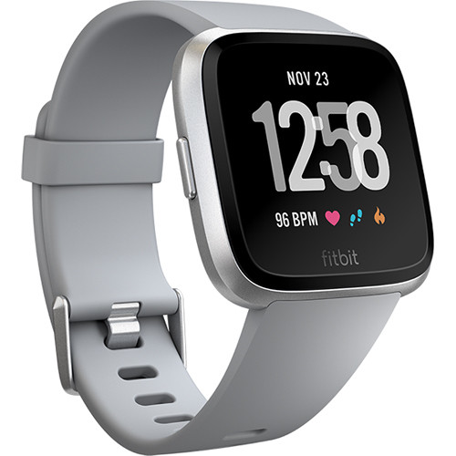 Used Fitbit Versa Fitness Watch (Gray 