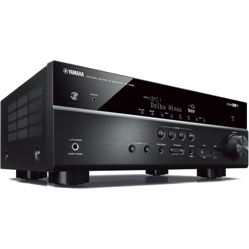 Yamaha (RX-V585BL) RX-V585 7.2-Channel MusicCast A/V Receiver