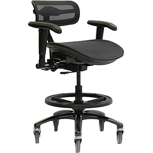 Ergolab Stealth Pro Chair Black Large Seat M120sp B H Photo